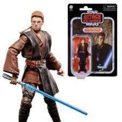 STAR WARS -  ATTACK OF THE CLONES - ANAKIN SKYWALKER (PADAWAN) FIGURINE (3.75