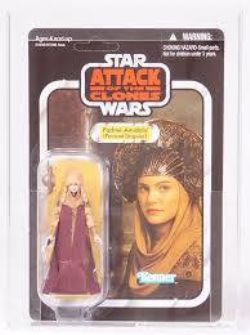 STAR WARS -  ATTACK OF THE CLONES - PADME AMIDALA (PEASANT DISGUISE) FIGURINE (3.75