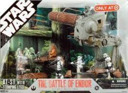 STAR WARS -  BATTLE PACKS - THE BATTLE OF ENDOR (TARGET EXCLUSIVE) -  30TH ANNIVERSARY