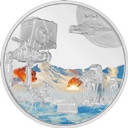 STAR WARS -  BATTLE SCENES: THE BATTLE OF HOTH™ -  2022 NEW ZEALAND COINS 01