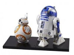 STAR WARS -  BB-8 & R2-D2 MODEL KIT 1/12