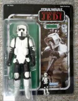 STAR WARS -  BIKER SCOUT JUMBO ACTION FIGURE -  GENTLE GIANT