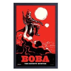 STAR WARS -  BOBA FETT THE BOUNTY HUNTER - PICTURE FRAME (13