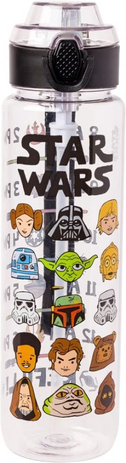 STAR WARS -  CARTOON CHARACTERS (33 OZ) -  PLASTIC BOTTLE