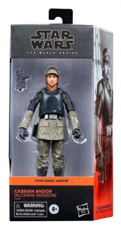 STAR WARS -  CASSIAN ANDOR ACTION FIGURE (6 INCH) -  THE BLACK SERIES