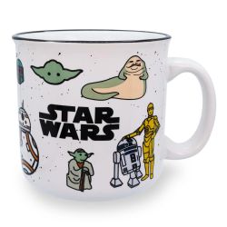STAR WARS -  CHARACTER DOODLES CAMPER MUG (20 OZ)
