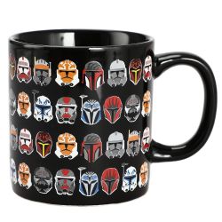 STAR WARS -  CHARACTER HELMETS CERAMIC MUG (16 OZ)
