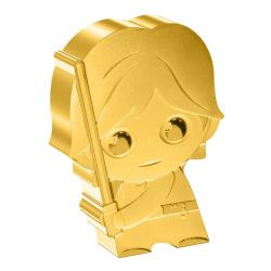 STAR WARS -  CHIBI® COINS COLLECTION - 40TH ANNIVERSARY OF STAR WARS: RETURN OF THE JEDI™ SPECIAL:LUKE SKYWALKER™ - GILDED VERSION -  2023 NEW ZEALAND COINS 02