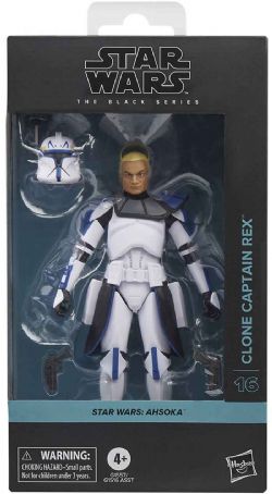 STAR WARS -  CLONE CAPTAIN REX FIGURE (6 INCH) -  THE BLACK SERIES 01