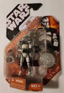 STAR WARS -  CLONE COMMANDER (FAN'S CHOICE) FIGURINE WITH COLLECTOR COIN -  30TH ANNIVERSARY