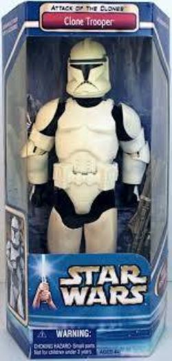 STAR WARS -  CLONE TROOPER FIGURE (12 INCH) -  SAGA - PHASE 1