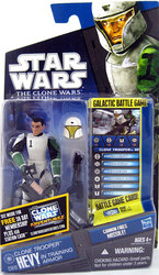 STAR WARS -  CLONE WARS - CLONE TROOPER HEVY (3.75