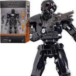 STAR WARS -  DARK TROOPER FIGURE (6 INCH) -  THE BLACK SERIES