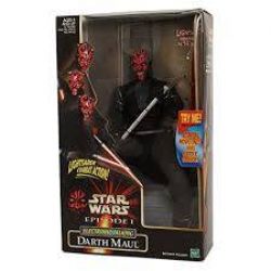 STAR WARS -  DARTH MAUL ELECTRONIC TALKING FIGURE (12 INCH) -  THE PHANTOM MENACE