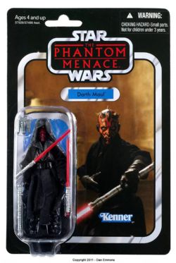 STAR WARS -  DARTH MAUL, STAR WARS VINTAGE COLLECTION ACTION FIGURE MOC, 86 REISSUE TVC 86 -  THE VINTAGE COLLECTION