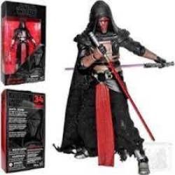 STAR WARS -  DARTH REVAN FIGURE (6 INCH) -  THE BLACK SERIES 34