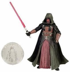 STAR WARS -  DARTH REVAN WITH COLLECTOR COIN NUMBER 34 -  30 ANNIVERSARY 34