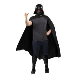 STAR WARS -  DARTH VADER ACCESSORY KIT - MASK & CAPE SET (ADULT)