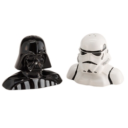 STAR WARS -  DARTH VADER AND STORMTROOPER SALT AND PEPPER SET