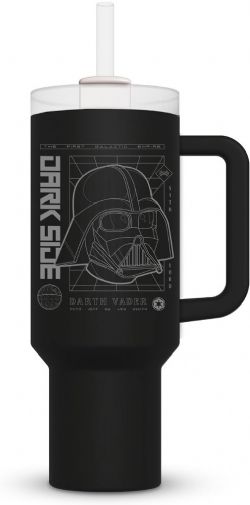 STAR WARS -  DARTH VADER - WITH HANDLE (40 OZ) -  STAINLESS STEEL TUMBLER