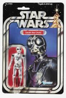 STAR WARS -  DEATH STAR DROID FIGURINE (3.75