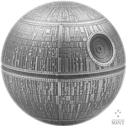 STAR WARS -  DEATH STAR™ (100G SPHERICAL COIN) -  2024 NEW ZEALAND COINS