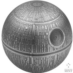 STAR WARS -  DEATH STAR™ (300G SPHERICAL COIN) -  2024 NEW ZEALAND COINS