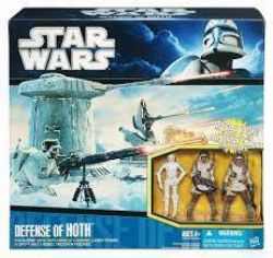 STAR WARS -  DEFENSE OF HOTH WITH REBEL SOLDIERS AND K-3S0