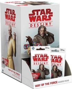 STAR WARS DESTINY -  WAY OF THE FORCE BOOSTER PACK (ENGLISH)