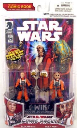 STAR WARS -  DLLR NEP & PLOURR ILO FIGURINES (3.75