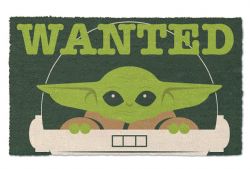 STAR WARS -  DOOR MAT - WANTED 17″ X 29″ -  THE MANDALORIAN