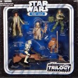 STAR WARS -  ENDOR AMBUSH FIGURINES SET (3.75