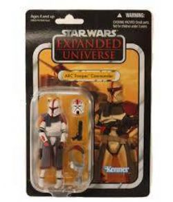 STAR WARS -  EXPANDED UNIVERSE - ARC TROOPER COMMANDER FIGURINE (3.75