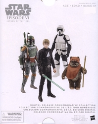 STAR WARS -  FIGURE SET - EPISODE VI -  COLLECTION COMMEMORATIVE DE L'EDITION NUMERIQUE