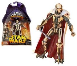 STAR WARS -  GENERAL GRIEVOUS - EPISODE 3 - 2005 (4 INCH)