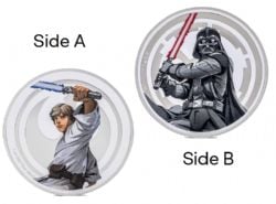 STAR WARS -  GOOD VS EVIL: DARTH VADER™ AND LUKE SKYWALKER™ -  2024 NEW ZEALAND COINS 01