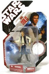 STAR WARS -  HAN SOLO FIGURINE WITH COLLECTOR COIN -  30TH ANNIVERSARY 11