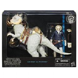 STAR WARS -  HAN SOLO & TAUNTAUN FIGURES (6 INCH) (DAMAGED BOX) -  THE BLACK SERIES