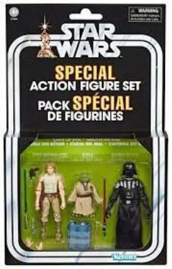 STAR WARS -  HASBRO STAR WARS CAVE OF EVIL SPECIAL 3.75 INCH ACTION FIGURE SET -  THE VINTAGE COLLECTION
