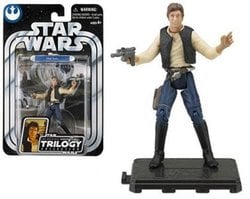 STAR WARS -  HASBRO STAR WARS ORIGINAL TRILOGY COLLECTION #07 HAN SOLO 3.75