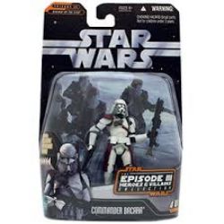 STAR WARS -  HASBRO STAR WARS SAGA COLLECTION COMMANDER BACARA ACTION FIGURE HEROES VILLAINS 4 -  THE SAGA COLLECTION 4