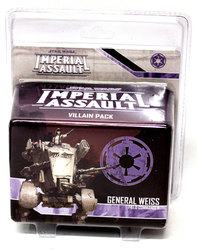 STAR WARS : IMPERIAL ASSAULT -  GENERAL WEISS - VILLAIN PACK (ENGLISH)