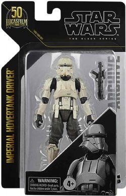 STAR WARS -  IMPERIAL HOVERTANK DRIVER ACTION FIGURE (6 INCH) -  THE BLACK SERIES