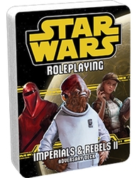 STAR WARS -  IMPERIALS AND REBELS II - ADVERSARY DECK -  STAR WARS RPG