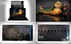 STAR WARS -  JABBA THE HUTT & SALACIOUS CRUMB FIGURES (6 INCH) -  THE BLACK SERIES