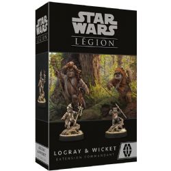 STAR WARS : LEGION -  LOGRAY & WICKET EXTENSION COMMANDANT (FRENCH)