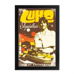 STAR WARS -  LUKE SKYWALKER, LIVE AT ANCHORHEAD - FRAMED PICTURE (13