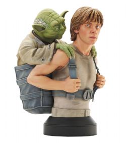 STAR WARS -  LUKE SKYWALKER & YODA MINI-BUST FIGURE - 1/6 SCALE -  GENTLE GIANT