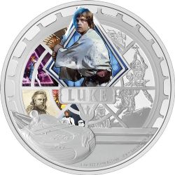 STAR WARS -  LUKE SKYWALKER™ (LARGE FORMAT) -  2023 NEW ZEALAND COINS