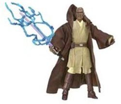 STAR WARS -  MACE WINDU WITH COLLECTOR COIN -  30 ANNIVERSARY 06